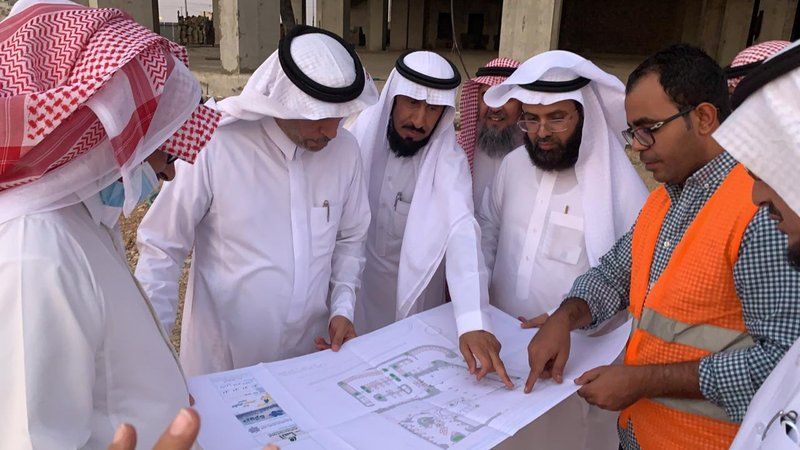 جولة استطلاعية برئاسة مدير عام “جمعية إنسان” لمتابعة مراحل تنفيذ وقف “إنسان” بالأفلاج